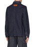 Back View - Click To Enlarge - KENZO - Relaxed Workwear Dark Wash Denim Jacket