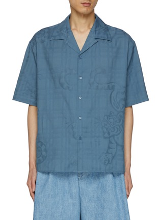 Main View - Click To Enlarge - KENZO - Bamboo Tiger Hawaiian Shirt