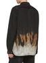 Back View - Click To Enlarge - RICK OWENS DRKSHDW - Porterville Sun Motif Denim Shirt