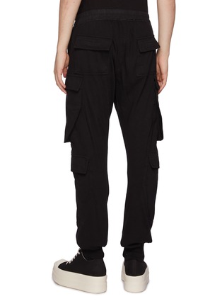 Back View - Click To Enlarge - RICK OWENS DRKSHDW - Mastodon Mega Cargo Cotton Pants