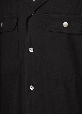  - RICK OWENS DRKSHDW - Magnum Tommy Pocket Cotton Shirt