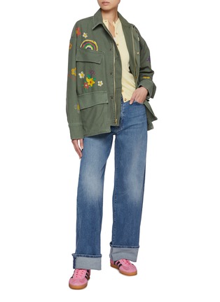 Figure View - Click To Enlarge - MOTHER - The Mess Hall Graphic Print Cotton Jacket