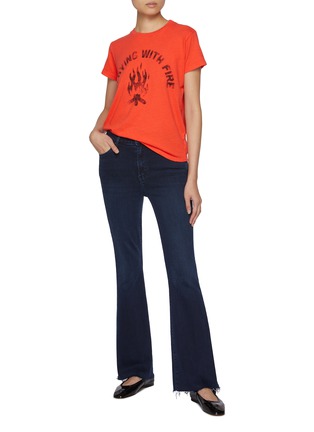 Figure View - Click To Enlarge - MOTHER - The Weekender Dark Wash Jeans