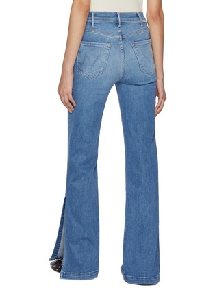 Back View - Click To Enlarge - MOTHER - The Hustler Sidewinder Medium Wash Jeans