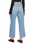 Back View - Click To Enlarge - MOTHER - The Down Low Spinner Hover Light Wash Jeans