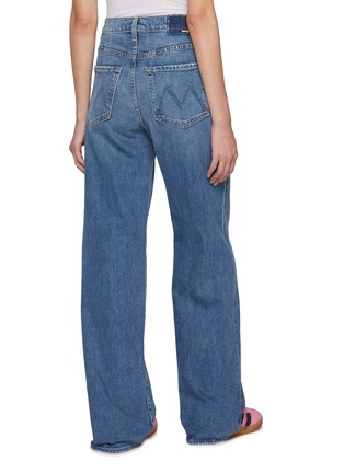 Back View - Click To Enlarge - MOTHER - The Dodger Skimp Cuff Medium Wash Jeans