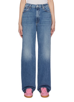 Main View - Click To Enlarge - MOTHER - The Dodger Skimp Cuff Medium Wash Jeans