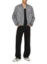 Figure View - Click To Enlarge - RICK OWENS DRKSHDW - Faille Bahaus Flight Bomber Jacket