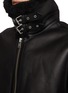 Detail View - Click To Enlarge - DUNST - Faux Shearling Jacket