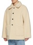 Detail View - Click To Enlarge - DUNST - Reversible Faux Shearling Coat