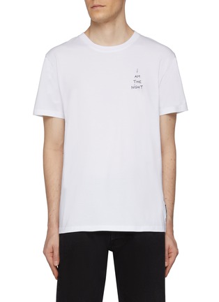 Main View - Click To Enlarge - MAISON LABICHE - Popincourt Batman X ML I Am The Night Cotton T-Shirt