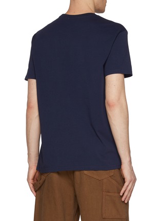 Back View - Click To Enlarge - MAISON LABICHE - Popincourt Overcaffeinated Cotton T-Shirt