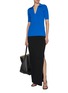 Figure View - Click To Enlarge - JOSEPH - Rib Knit Polo Top