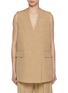 Main View - Click To Enlarge - JOSEPH - Arago Peckled Sleeveless Blazer