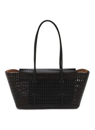 Main View - Click To Enlarge - ALAÏA - Neo Mina 32 Perforated Leather Shoulder Bag