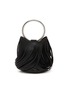 Main View - Click To Enlarge - ALAÏA - Mini Ring Fringed Leather Bucket Bag