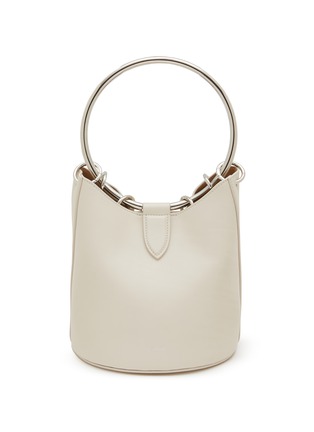 Main View - Click To Enlarge - ALAÏA - Medium Ring Leather Bucket Bag