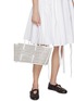 Figure View - Click To Enlarge - ALAÏA - Neo Mina 32 Perforated Leather Shoulder Bag