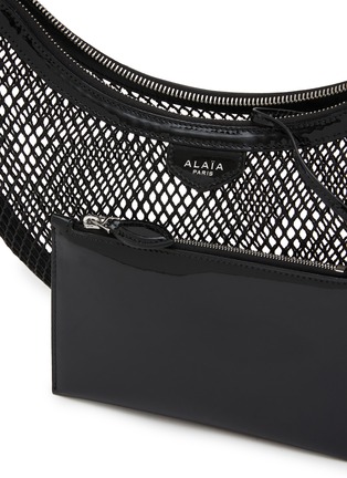  - ALAÏA - Demi Fishnet Leather Shoulder Bag