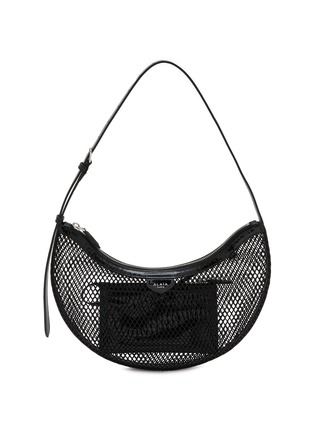 Main View - Click To Enlarge - ALAÏA - Demi Fishnet Leather Shoulder Bag