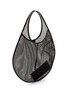 Detail View - Click To Enlarge - ALAÏA - XL One Piece Patent Leather Shoulder Bag