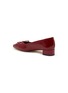  - PEDDER RED - Bonnie 40 Ballerina Patent Leather Pumps