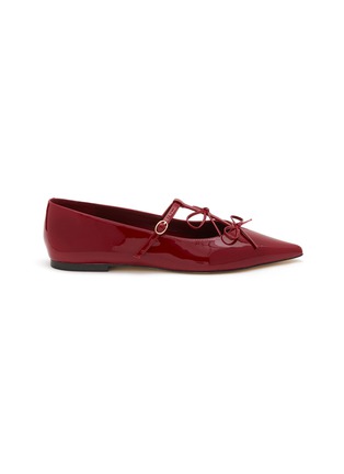 Main View - Click To Enlarge - PEDDER RED - Jasper Patent Leather Mary Jane Skimmers