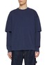 Main View - Click To Enlarge - DARKPARK - Theo Double Sleeve Cotton T-Shirt