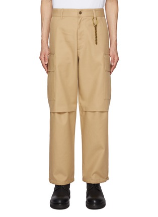 Main View - Click To Enlarge - DARKPARK - Saint Heavy Cotton Cargo Pants