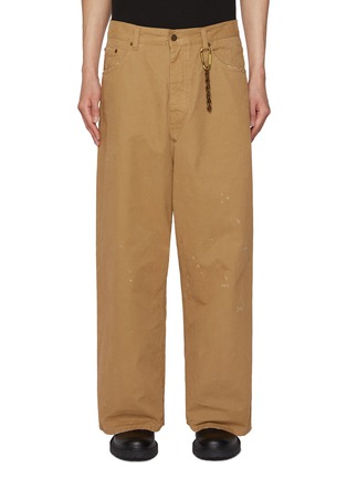 Main View - Click To Enlarge - DARKPARK - Canvas Ray Carabiner Cotton Pants