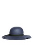 Main View - Click To Enlarge - LANVIN - Rope trim wide brim capeline hat