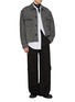 Figure View - Click To Enlarge - SOLID HOMME - Articulated Cargo Pants