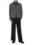 Figure View - Click To Enlarge - SOLID HOMME - Cropped Blouson