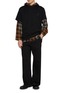 Figure View - Click To Enlarge - SOLID HOMME - Pleated Knee Jeans