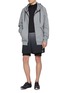 Figure View - Click To Enlarge - ON - Zipped Hoodie