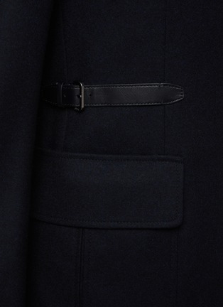  - BRIONI - Single Breasted Flannel Wool Blazer