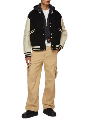 Figure View - Click To Enlarge - C2H4 - Curvilinear Varsity Jacket