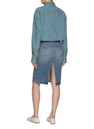 Back View - Click To Enlarge - HAIKURE - Joelle Denim Midi Dress