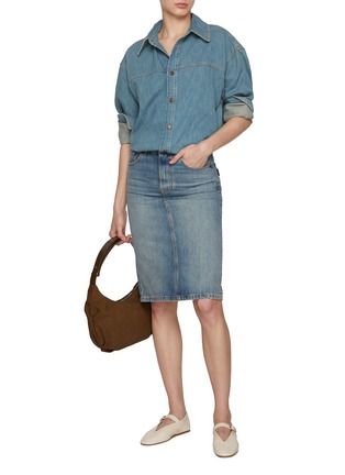 Figure View - Click To Enlarge - HAIKURE - Joelle Denim Midi Dress