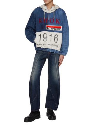 Figure View - Click To Enlarge - KHOKI - Replica Stadium Denim Jacket