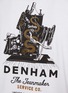  - DENHAM - Union Special Logo Print Heavy Cotton T-Shirt