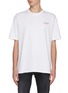 Main View - Click To Enlarge - DENHAM - Union Special Logo Print Heavy Cotton T-Shirt