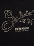  - DENHAM - Tsuru Stitch Logo Print Heavy Cotton T-Shirt