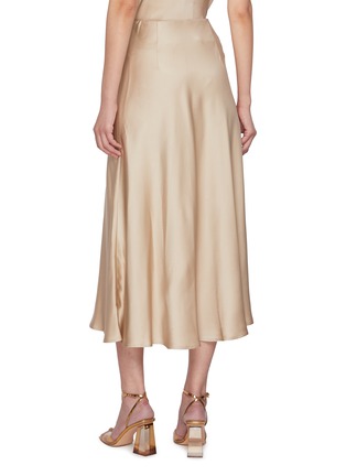 Back View - Click To Enlarge - HERNO - Fluid Midi Skirt