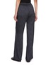 Back View - Click To Enlarge - HERNO - Elastic Drawstring Waist Wide Leg Pants