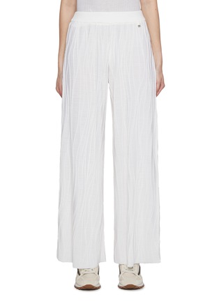 Main View - Click To Enlarge - HERNO - Textured Wool Trousers