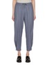 Main View - Click To Enlarge - HERNO - Elasticated Hem Silk Cashmere Pants