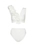 Main View - Click To Enlarge - MAYGEL CORONEL - Rosa Ruffle Side Tank Bikini Set