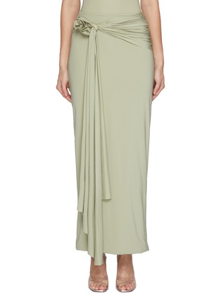 Main View - Click To Enlarge - MAYGEL CORONEL - Crisol Wrap Skirt