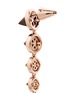 Detail View - Click To Enlarge - EDDIE BORGO - Graduated gemstone cone drop earrings